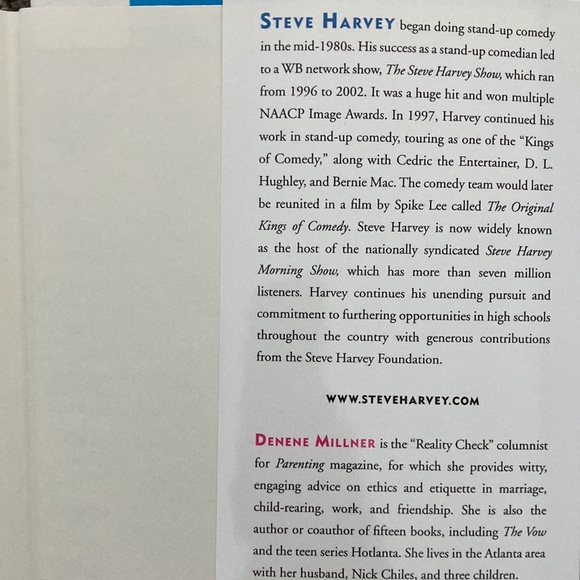 Act like a lady think like a man by Steve Harvey Hardcover Book w/ mini snack - Picture 5 of 6